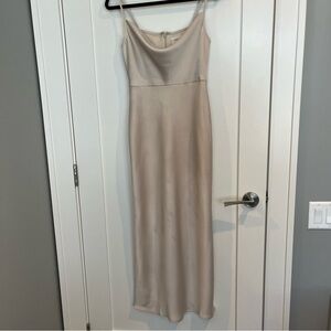BHLDN Cali Cowl-Neck Midi Dress